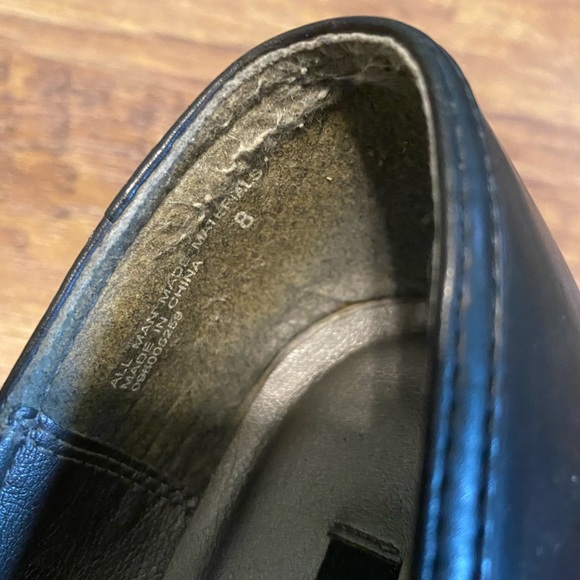 Black open toe pumps - Picture 4 of 4